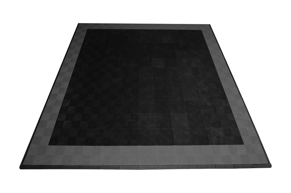 One Car Ribtrax Smooth Parking Garage Mat: Park Any Car In Style