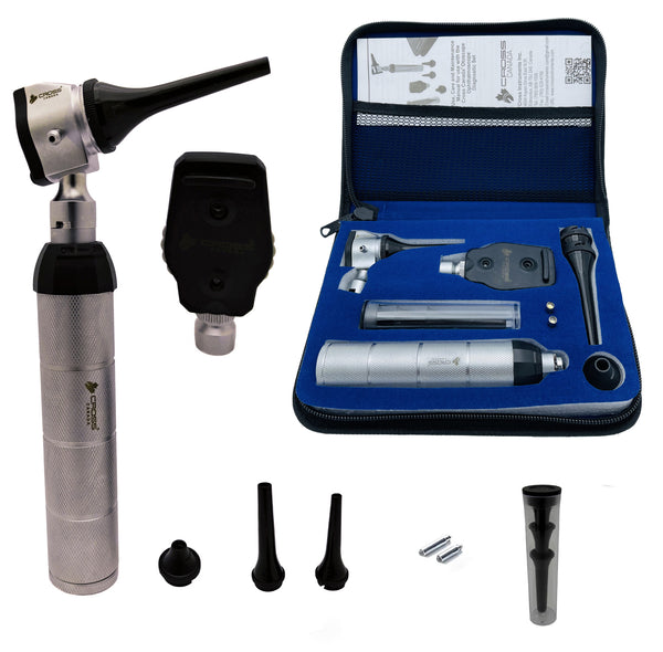 ENT diagnostic medical kit - SET-11-M12 - Medicta Instruments - general  diagnosis / veterinary / with otoscope