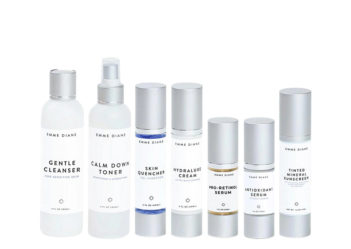 Clear Skincare Set  Complete Set for Acne Treatment – Emme Diane