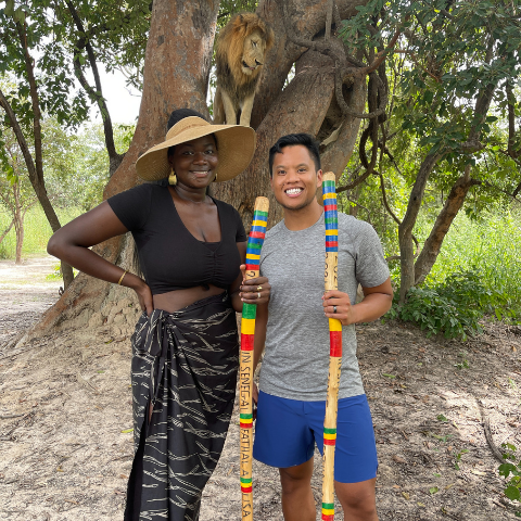 senegal lion safari