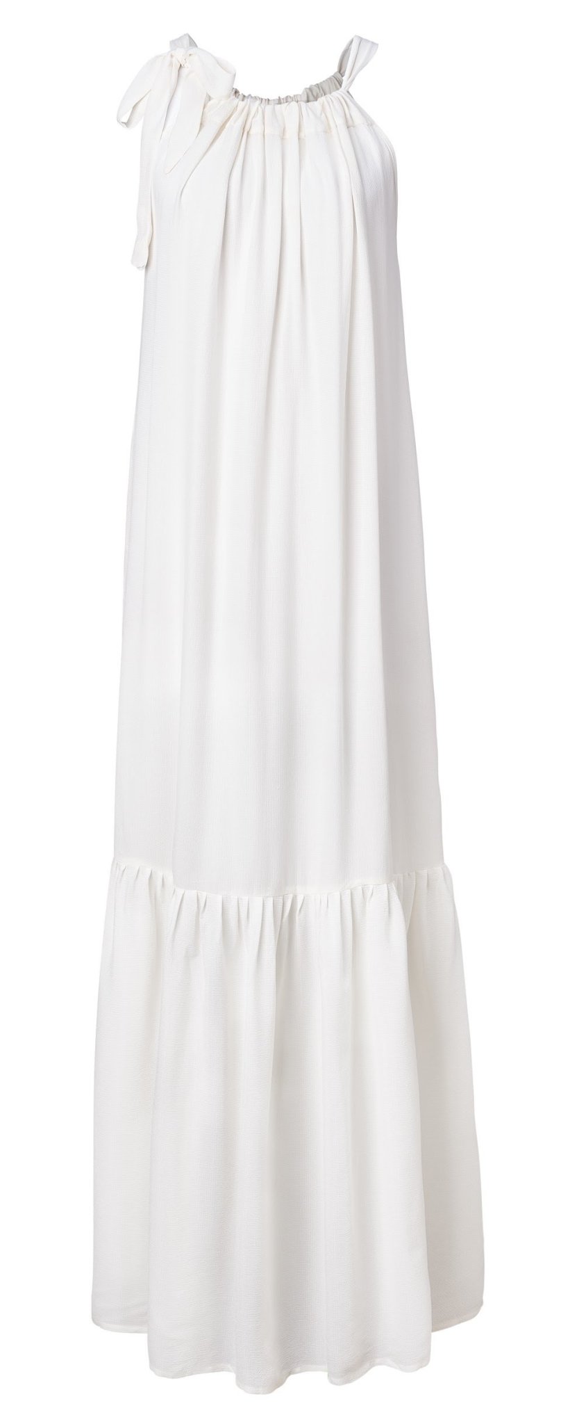 Sustainable Gnoor Dress - Blanc – diarrablu