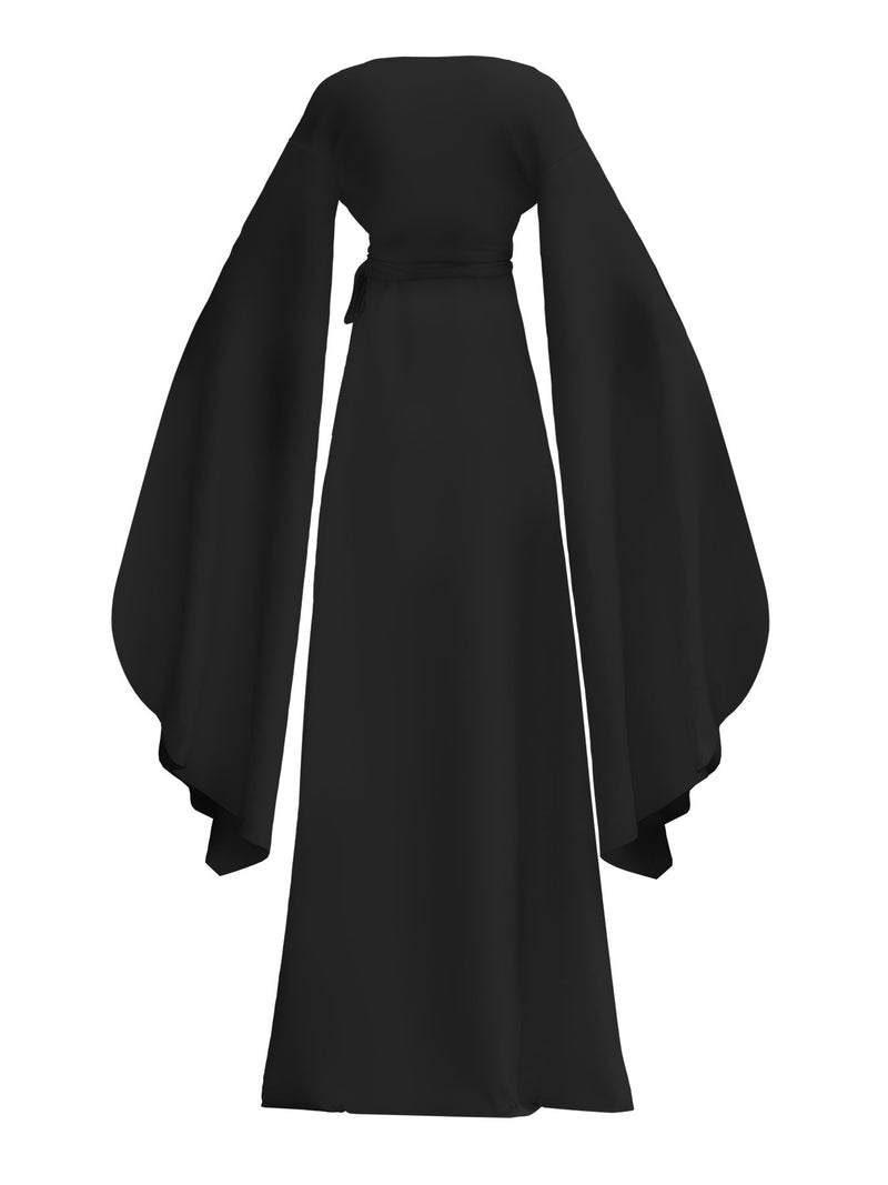Sustainable Maya Dress - Solid Noir – diarrablu