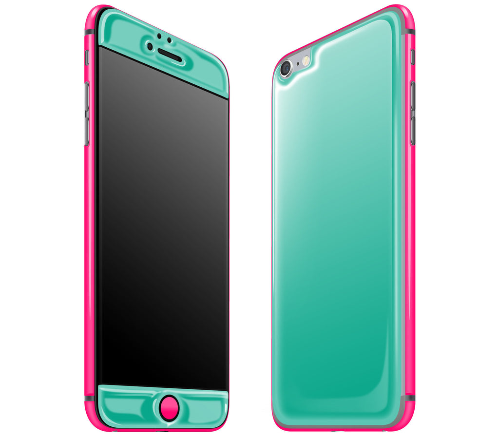Erfgenaam patrouille Verwant Best iPhone 6 Plus Teal Neon Pink Glow Gel Case, Cover, Skin, Wrap that  Glows In The Dark | ADAPTATION