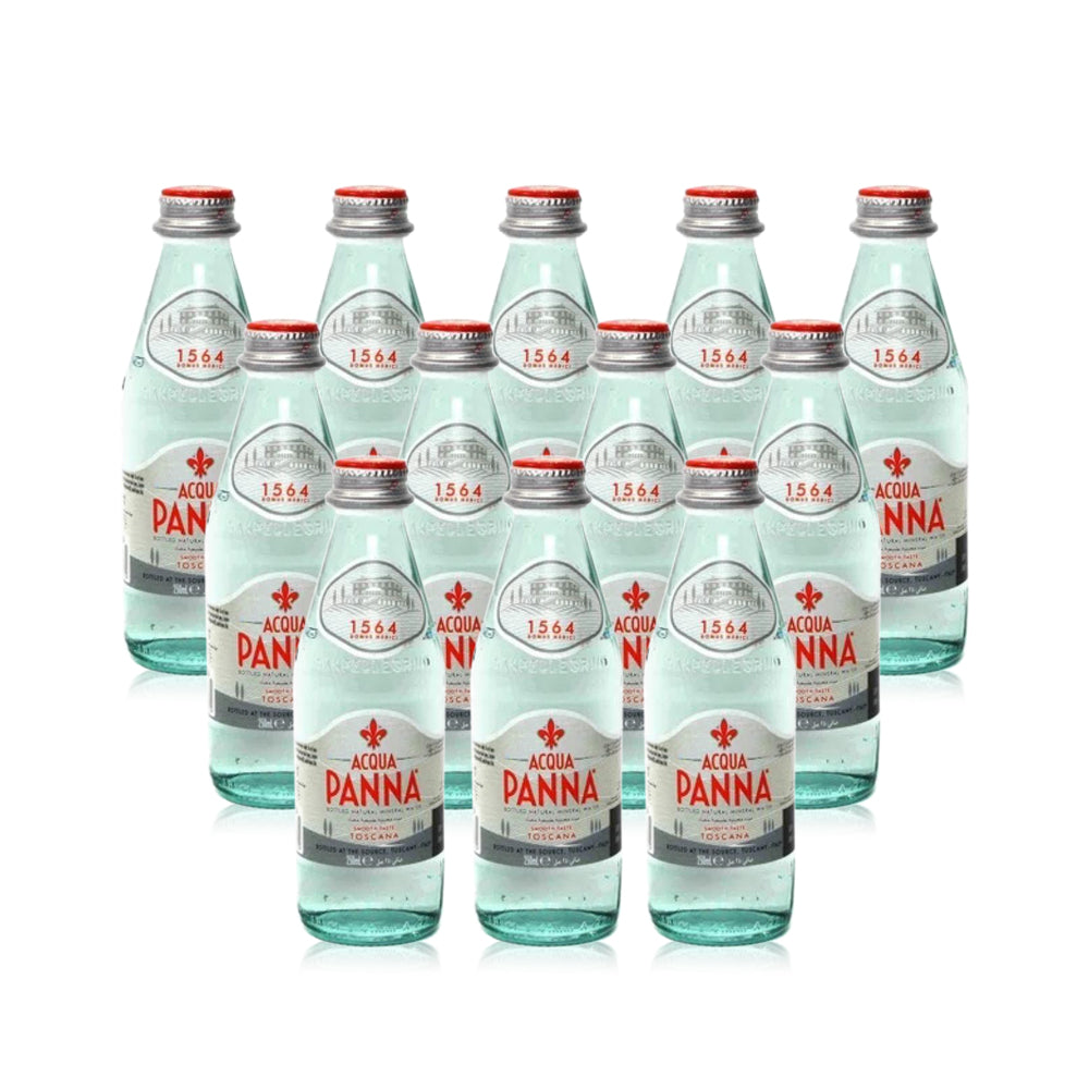 Acqua Panna Toscana Natural Mineral Water Glass Bottle 250ml Pack O Billjumla Com