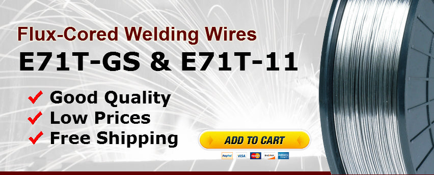 flux cored welding wire free shipping