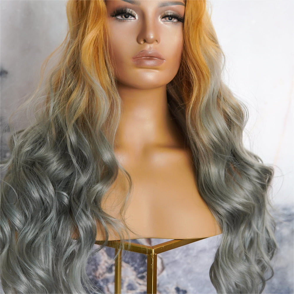 PIXIE Rainbow Ombre Lace Front Wig