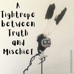 A tightrope between truth and mischief