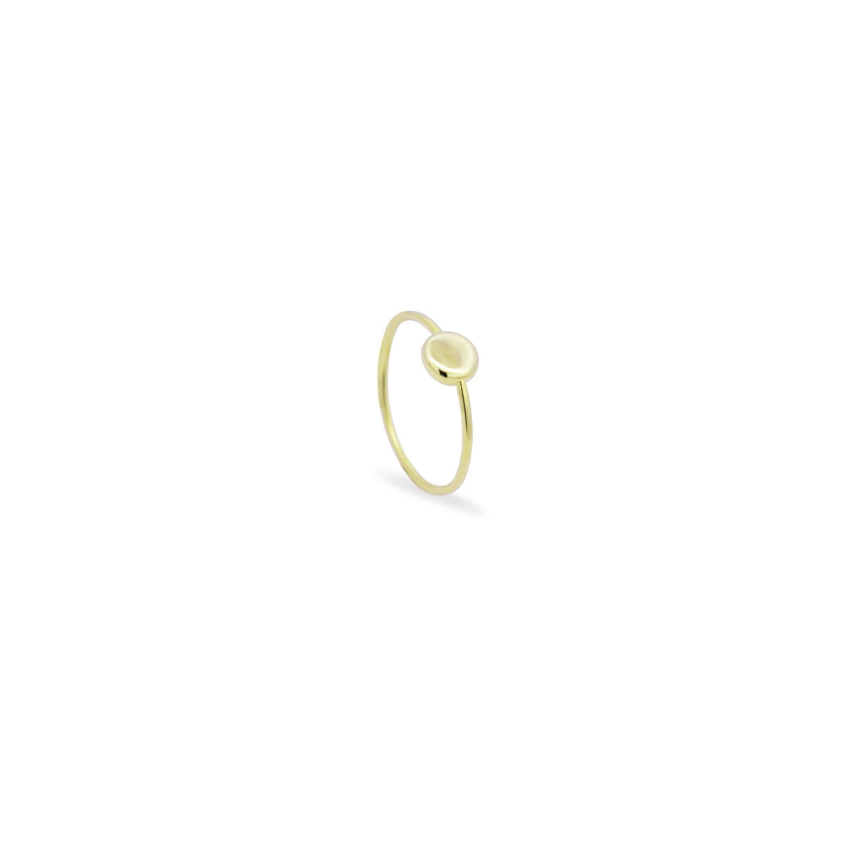 Smooth round wedding ring - ORO18KT