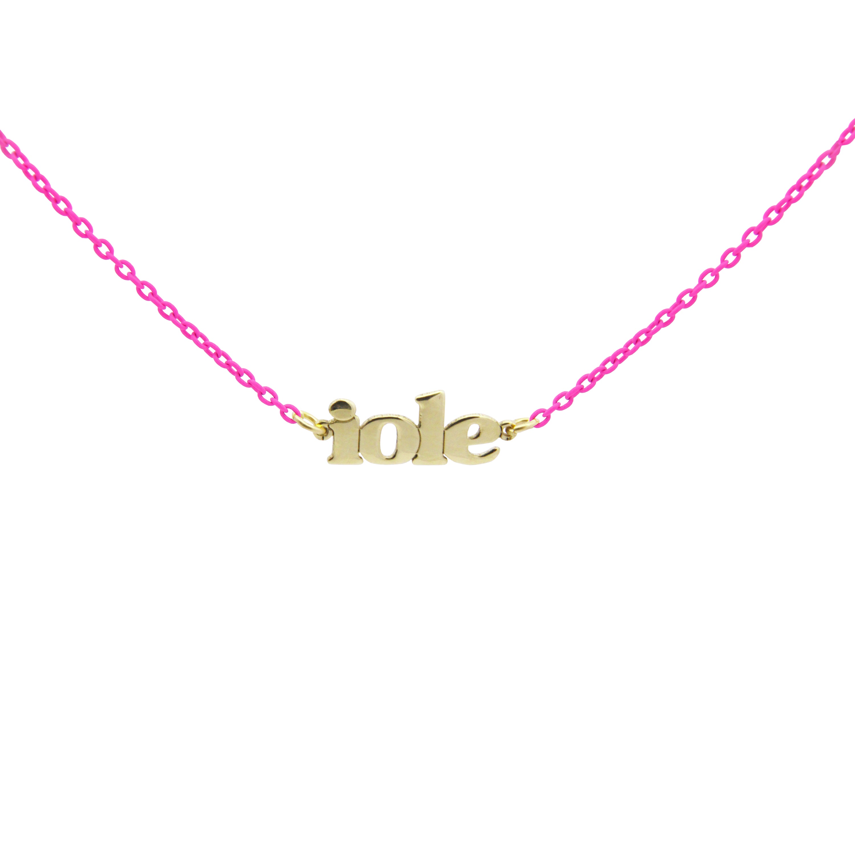 Chokers - Customizable Golden Mate choker colored chain – ORO18KT - 1 | Rue des Mille