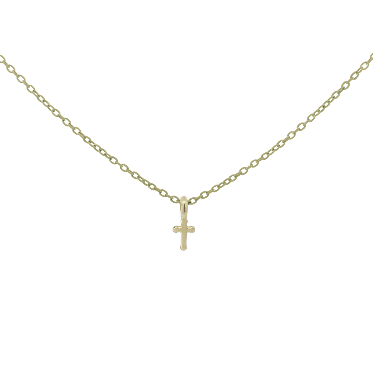 Chokers - Choker with cross and painted chain - ORO 18KT - 5 | Rue des Mille