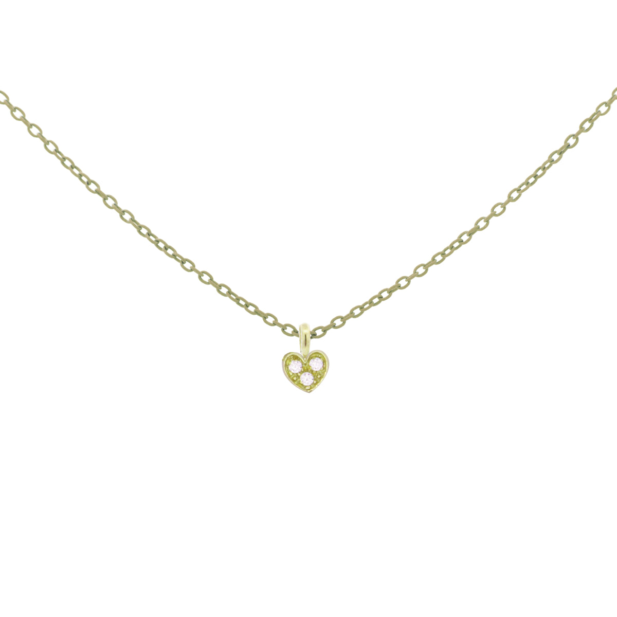 Chokers - Choker with heart painted chain and Lab Grown Diamond - ORO 18KT - 5 | Rue des Mille