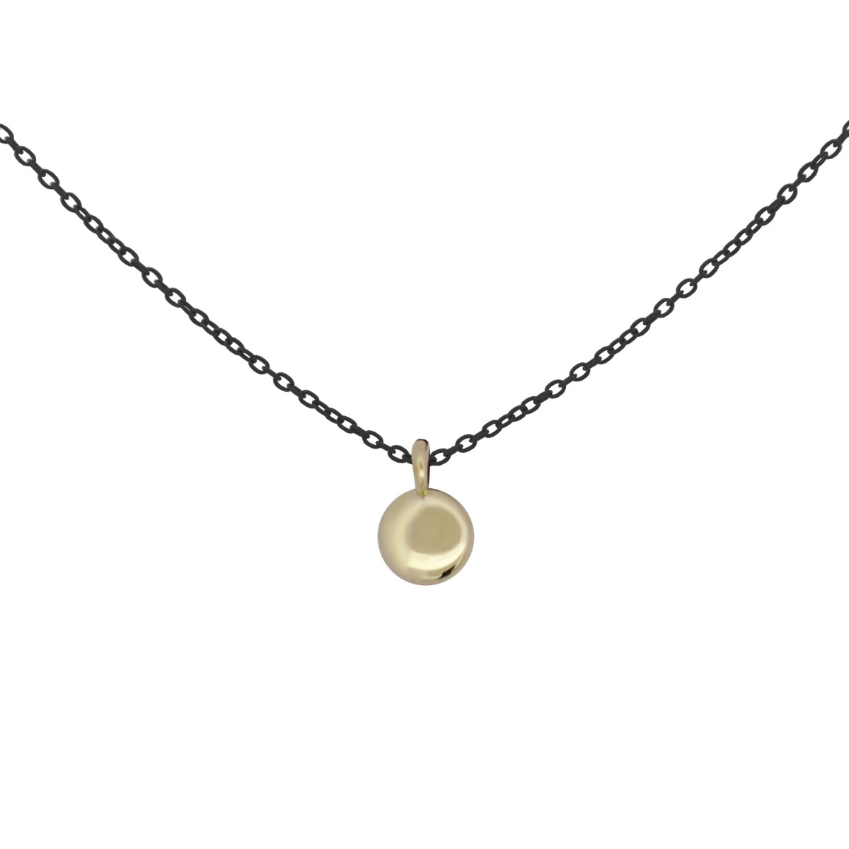 Girocolli - Girocollo tondo catena con vernice - ORO18KT - 2 | Rue des Mille