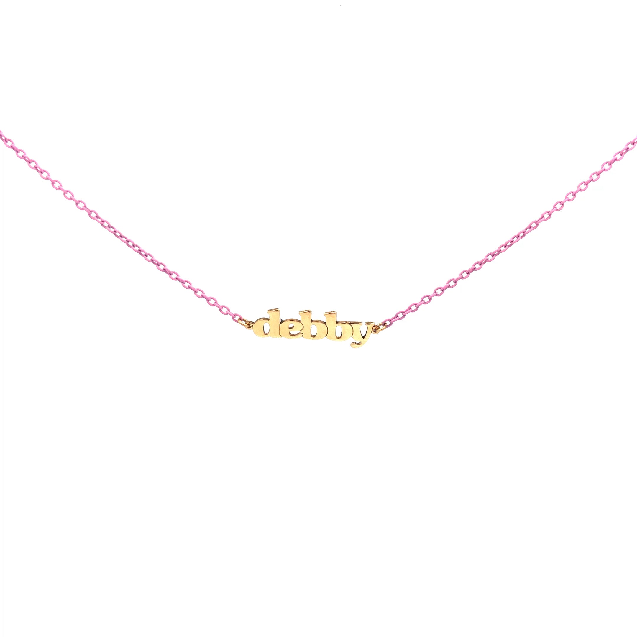 Girocolli - Girocollo Golden Mate personalizzabile catena colorata – ORO18KT - 2 | Rue des Mille