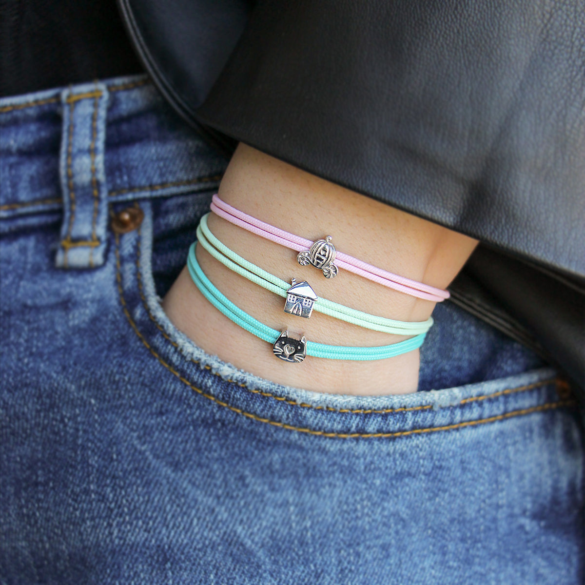 Pulseras - Carousel doble hilo casita - 10 | Rue des Mille