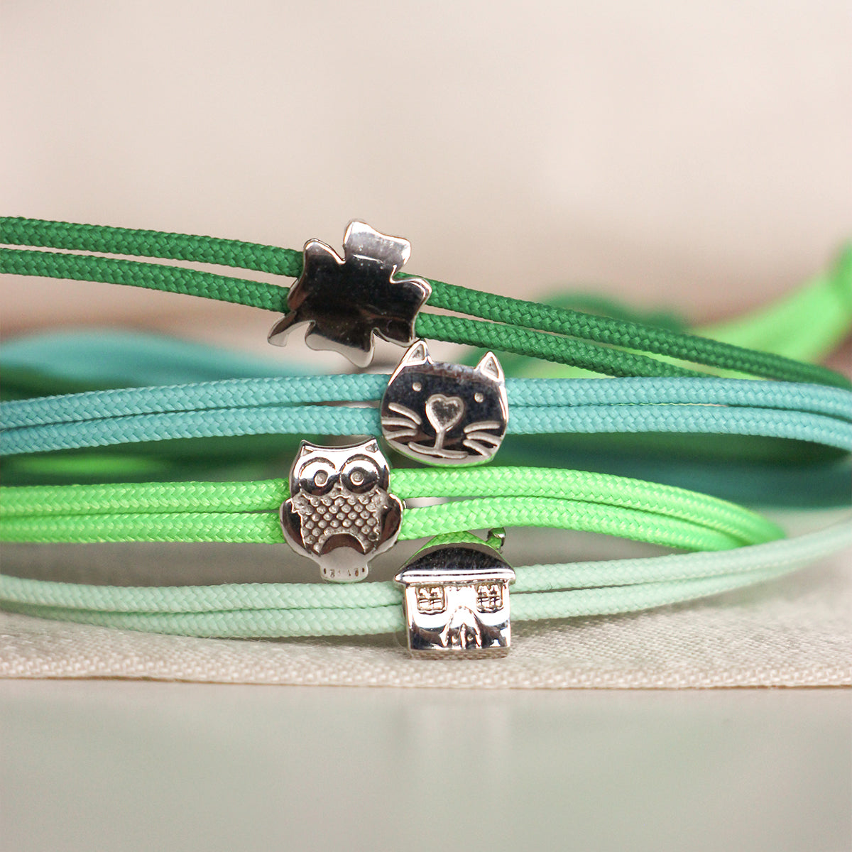 Bracelets - Carousel double thread cat - 11 | Rue des Mille