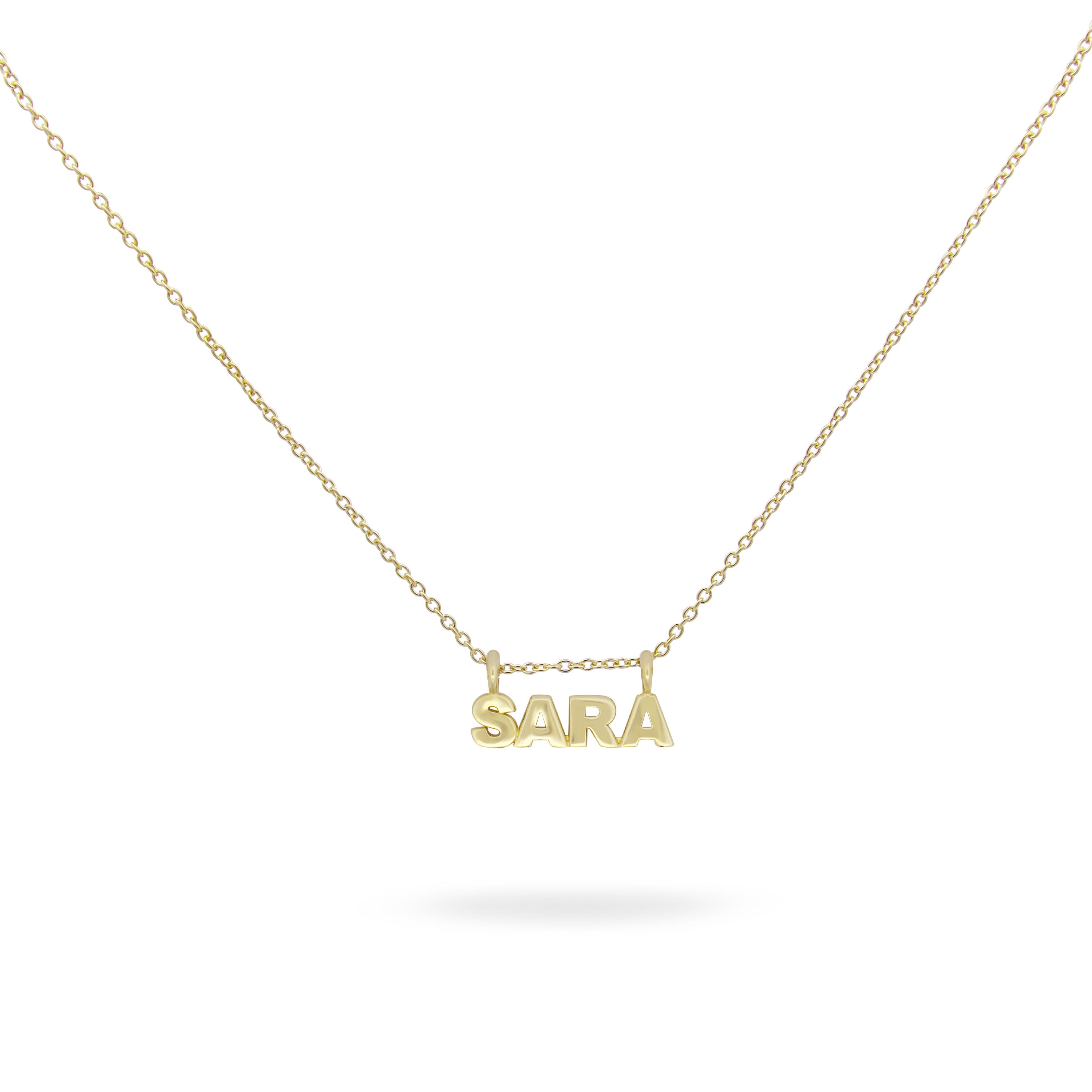 Customizable necklace with name basic