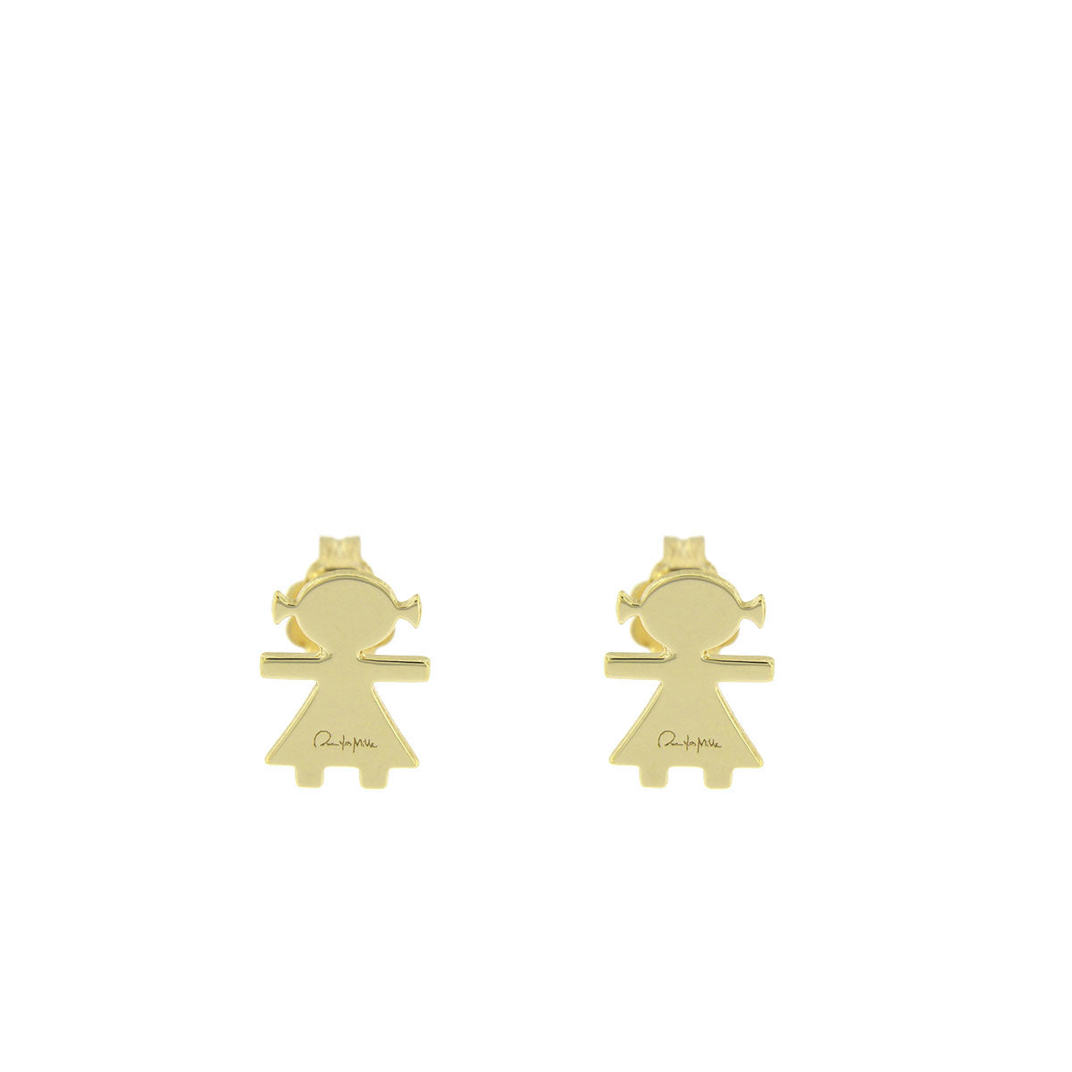 Earrings - Little Girl Stud Earrings - 1 | Rue des Mille