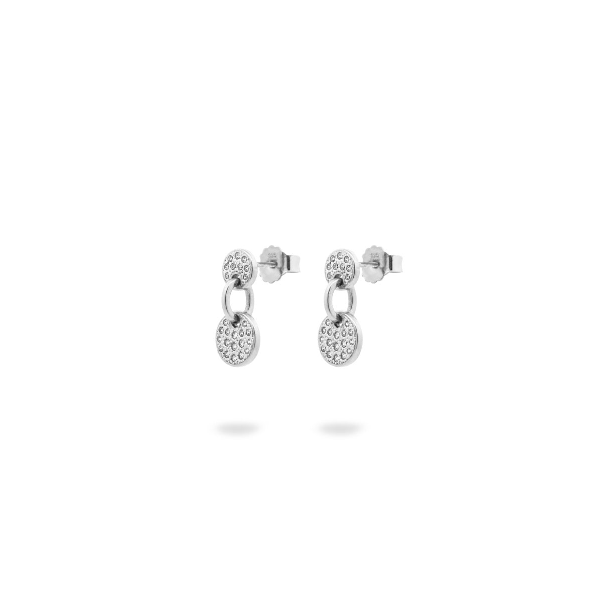 Pendientes - Pendientes doble circulo - SHAPES - 2 | Rue des Mille