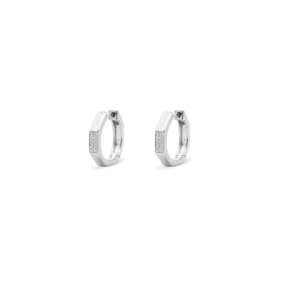 Pendientes - Pendientes aro octogonales - SHAPES - 2 | Rue des Mille