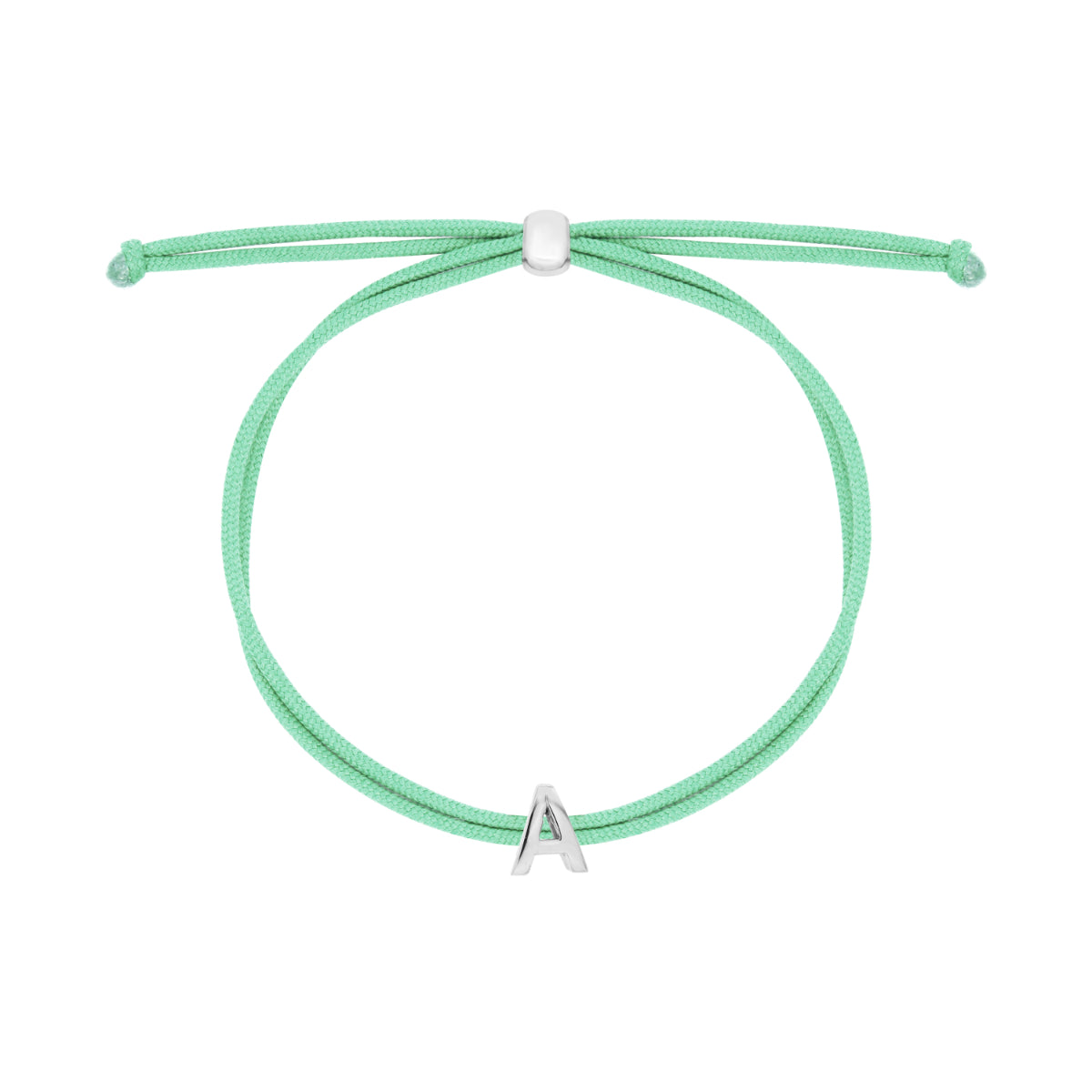 Bracelets - Carousel double thread mint letter - 1 | Rue des Mille