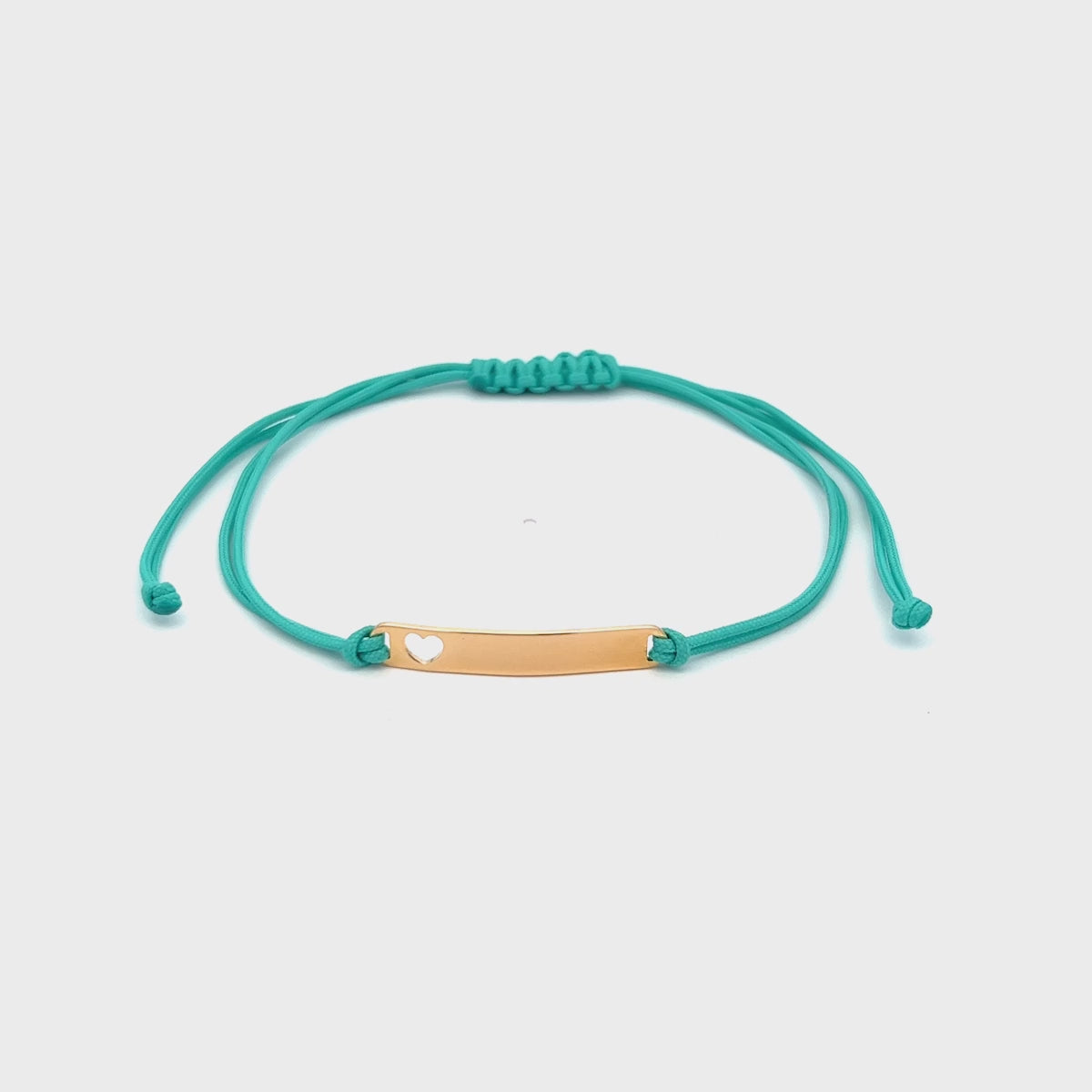 Anklets - Anklet in turquoise fabric and slab - Anklets Mania - thumbnail - video - 1 | Rue des Mille