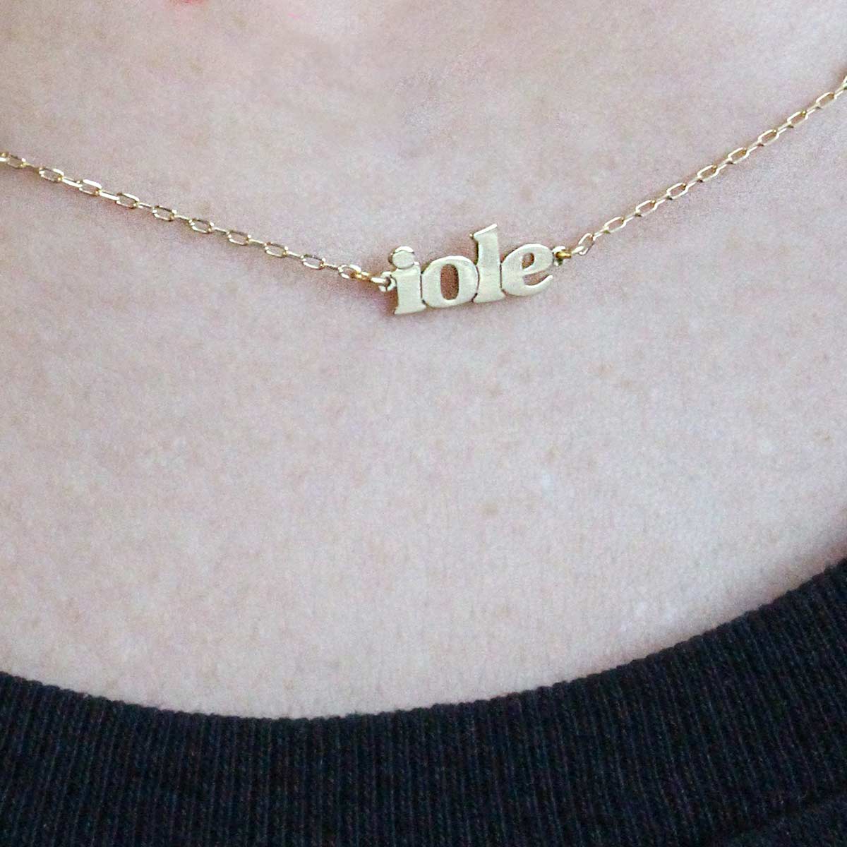 Gargantilla personalizable Golden Mate – ORO18KT