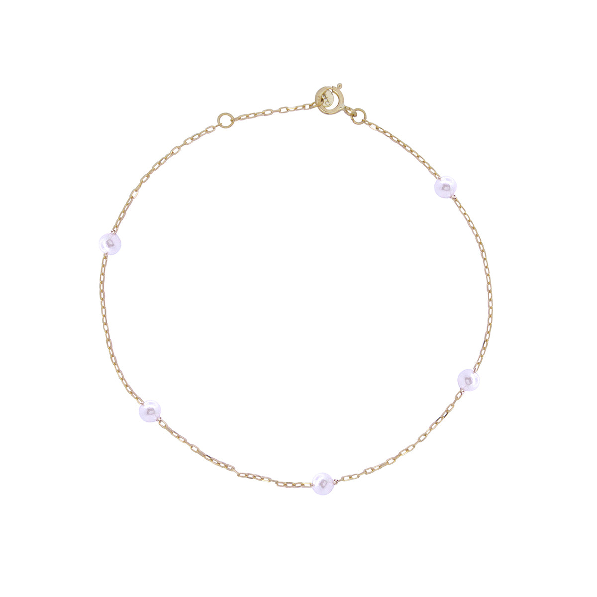 Pulseras - Pulsera mini perlas - ORO18KT - 1 | Rue des Mille