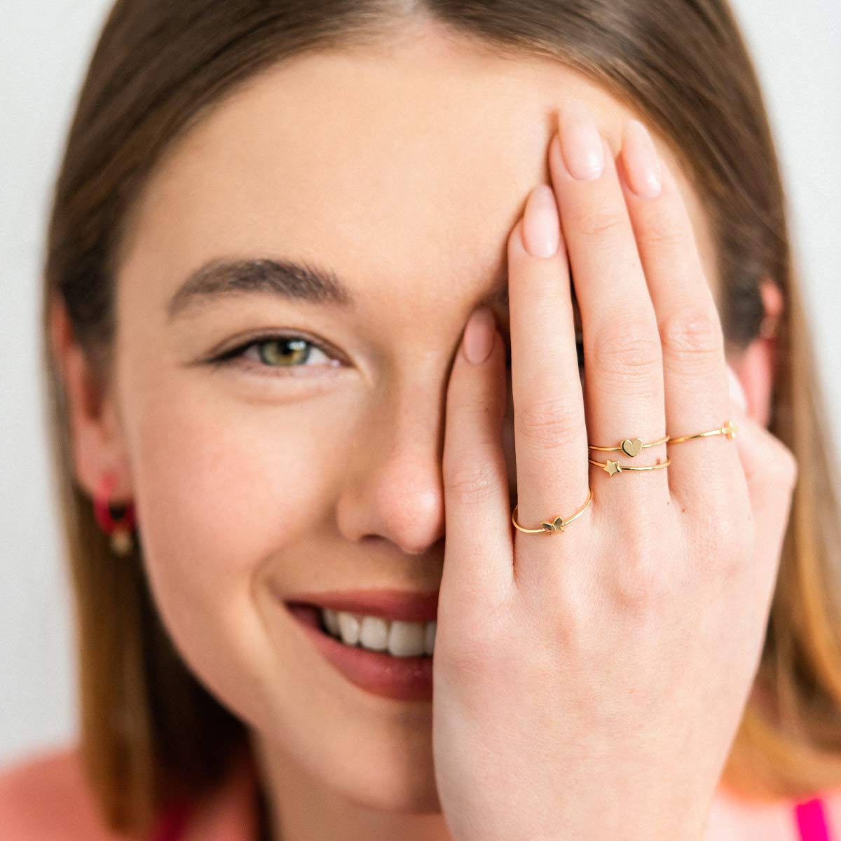 Rings - Butterfly ring - ORO18KT - 8 | Rue des Mille