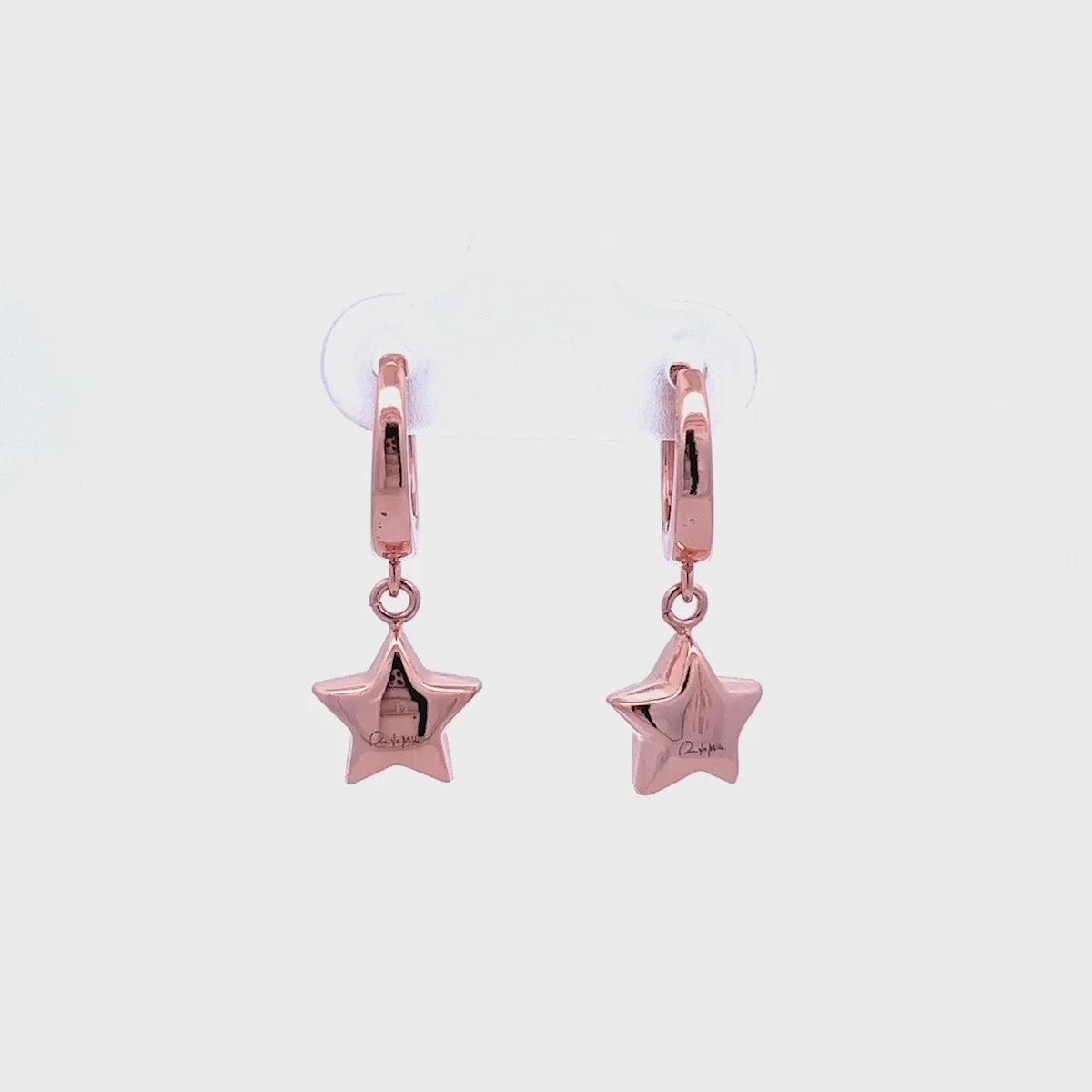 Earrings - Clip-on Earrings with Stars - thumbnail - video - 1 | Rue des Mille