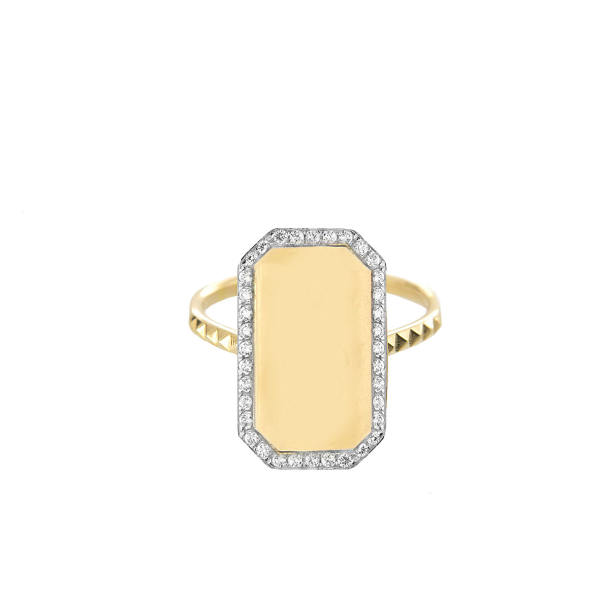 Anillos - Anillo medalla lisa - 2 | Rue des Mille