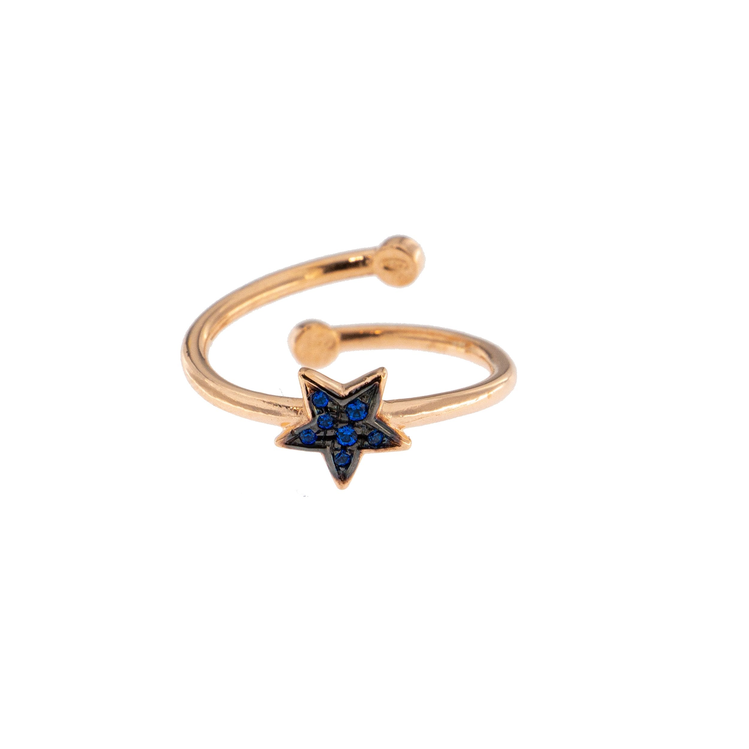 Zirconia Star Ring