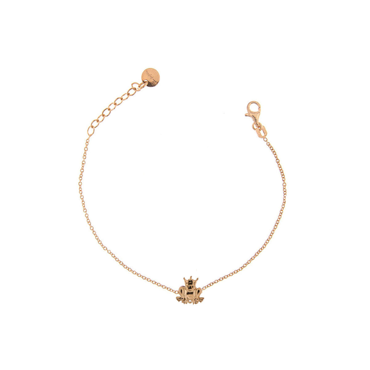 Bracelets - Bracelet rounded central subject - frog - 1 | Rue des Mille
