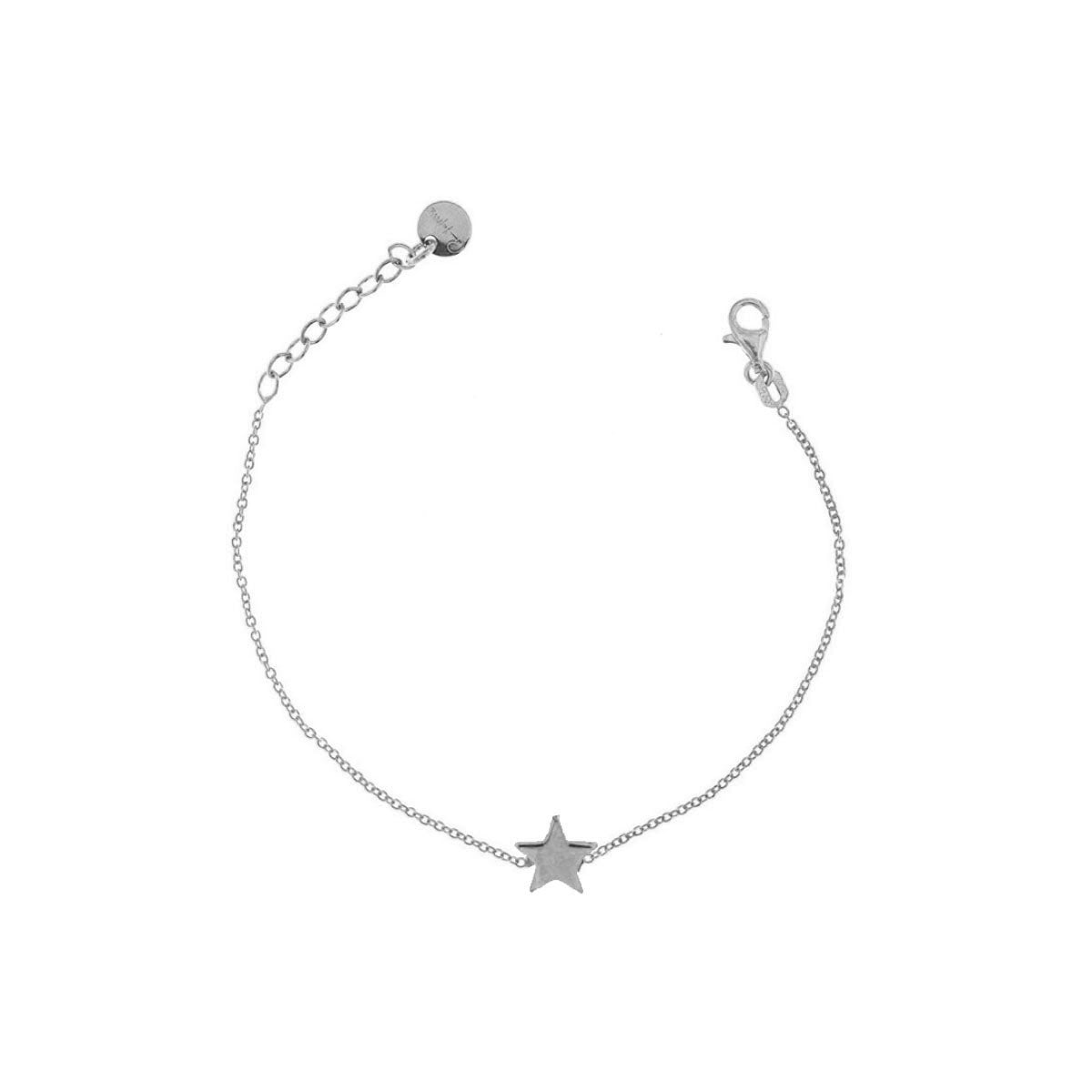 Pulseras - Pulsera sujeto central redondeado - estrella - 3 | Rue des Mille