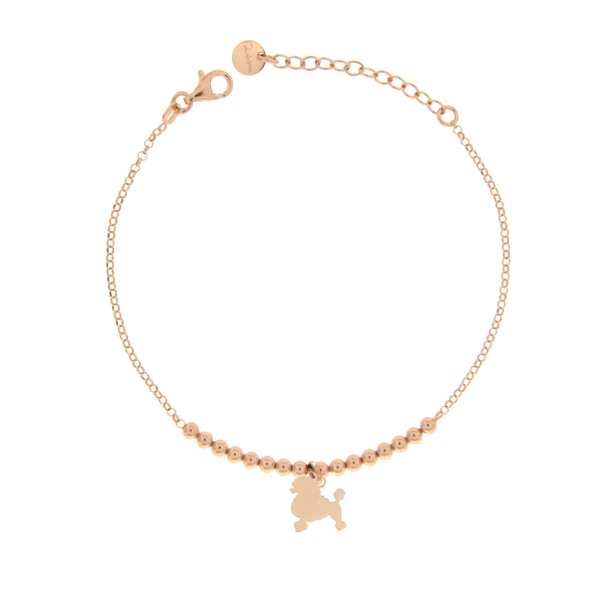 Pulseras - Pulsera con Micro Detalle Perrito Caniche - 1 | Rue des Mille