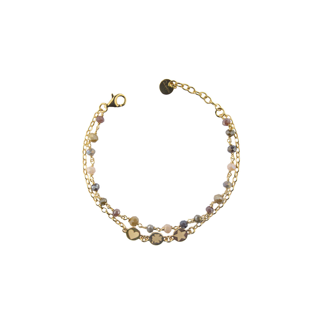 Bracelets - DOUBLE WIRE BRACELET - GIPSY TIERRA - 1 | Rue des Mille