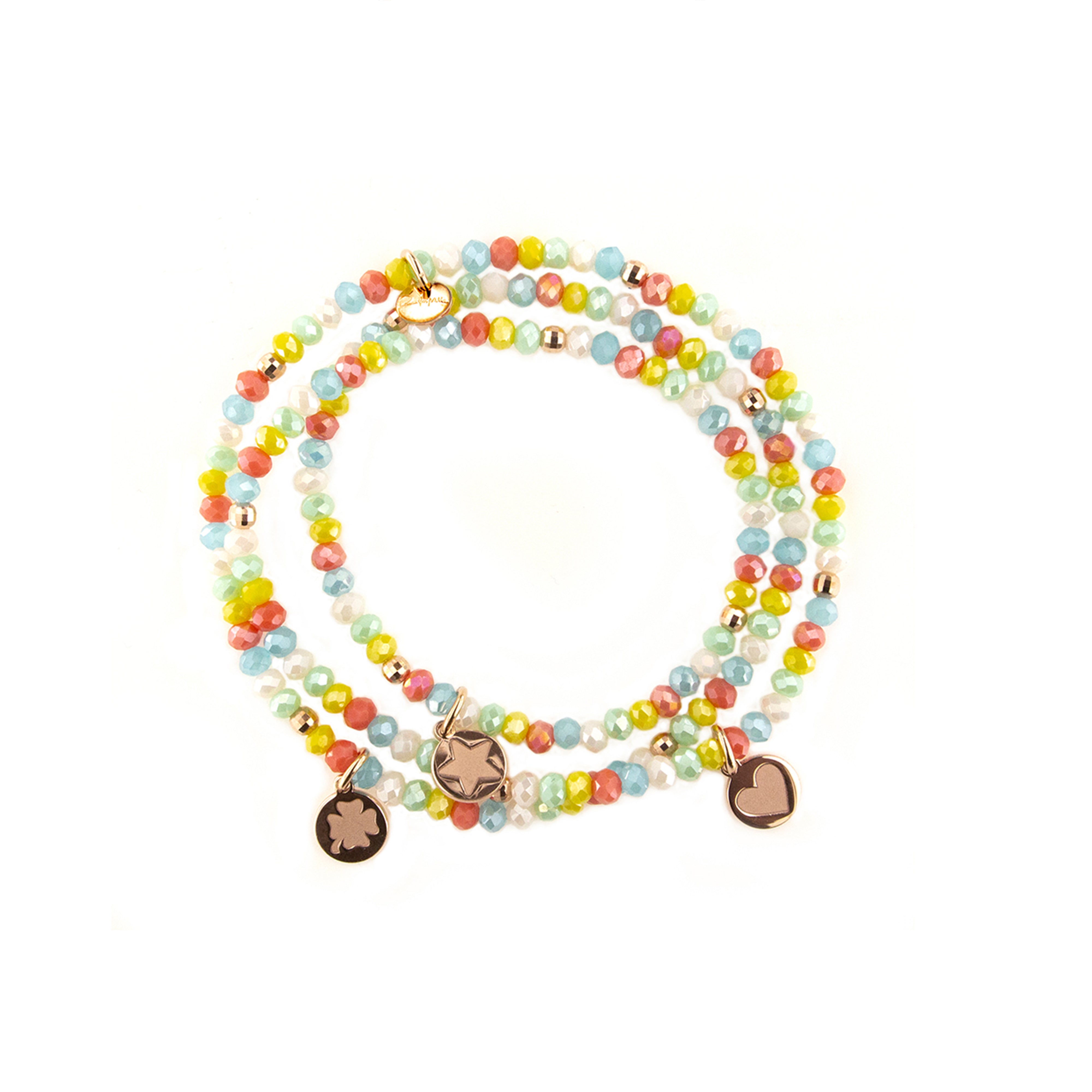 Bracelets - Elastic bracelet/neckalace - Gipsy Color - 3 | Rue des Mille
