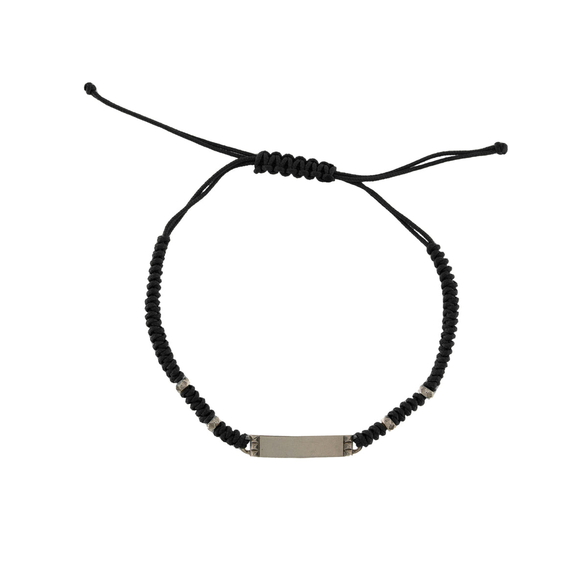 Bracelets - Bracelet with round weave and bar - TANGLE - 1 | Rue des Mille