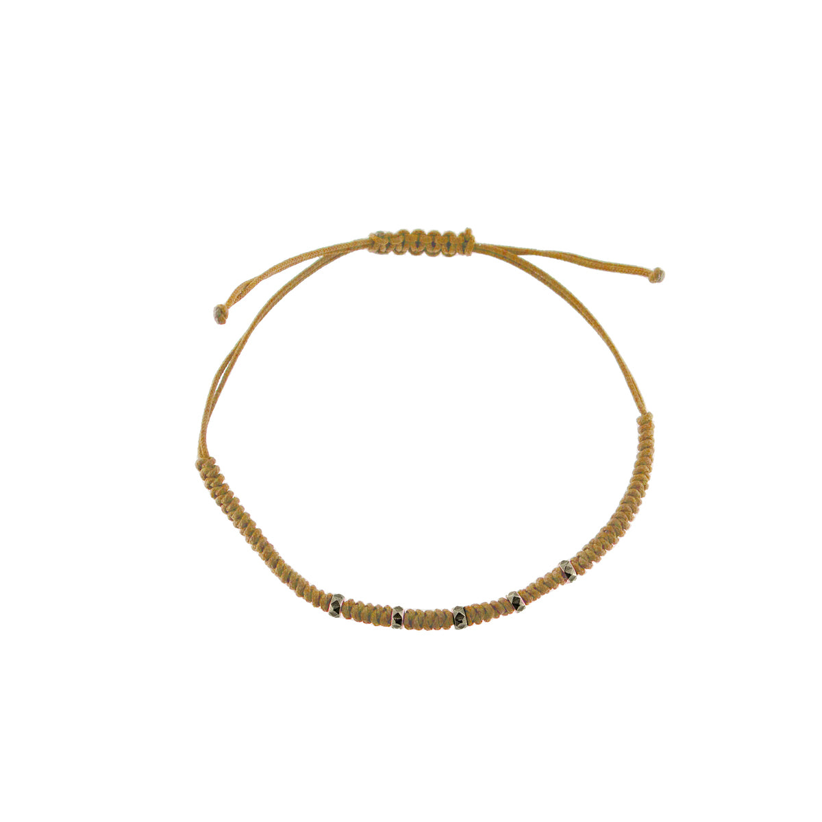 Bracelets - Bracelet with round weaving and mini studs - TANGLE - 3 | Rue des Mille