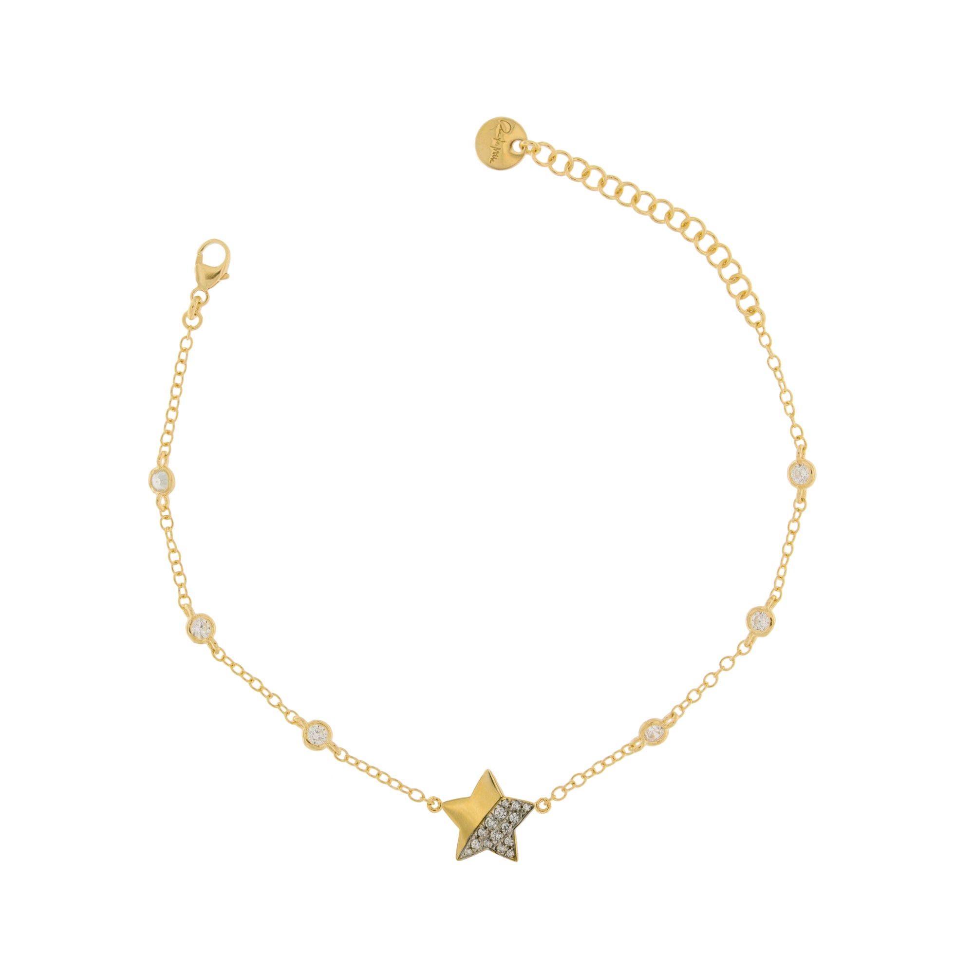 Bracelet Star Subject With Zirconia