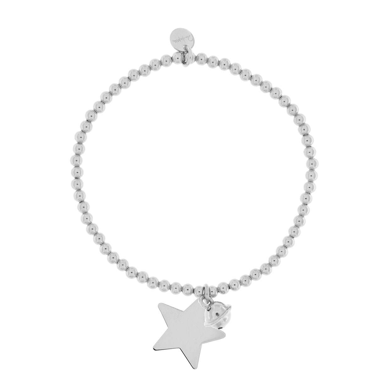 Bracelets - Beaded Stretch Bracelet with Star Pendant - 2 | Rue des Mille