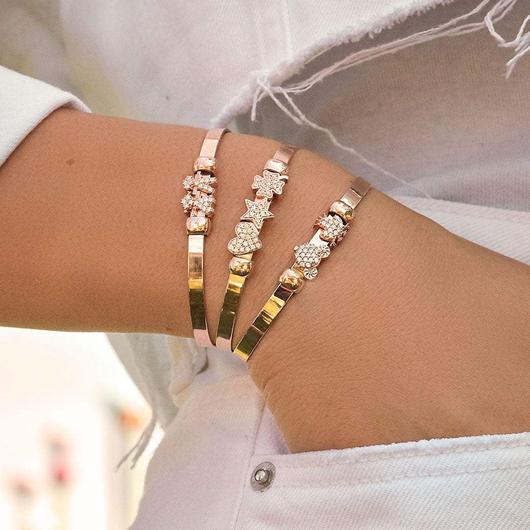 Moments - Moment Star with Zircon for Carousel Bracelet and Choker - 2 | Rue des Mille