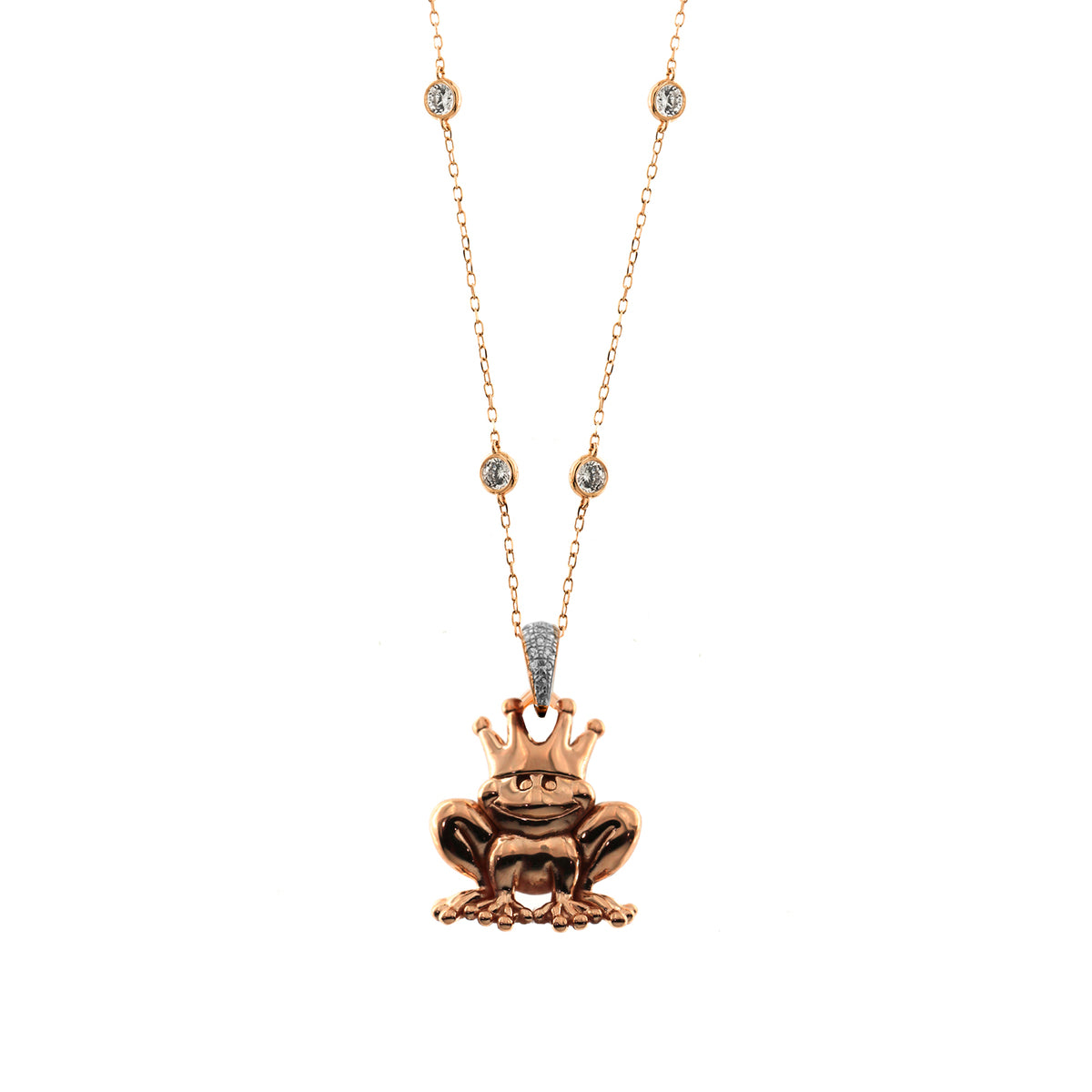 Frog on sale prince necklace