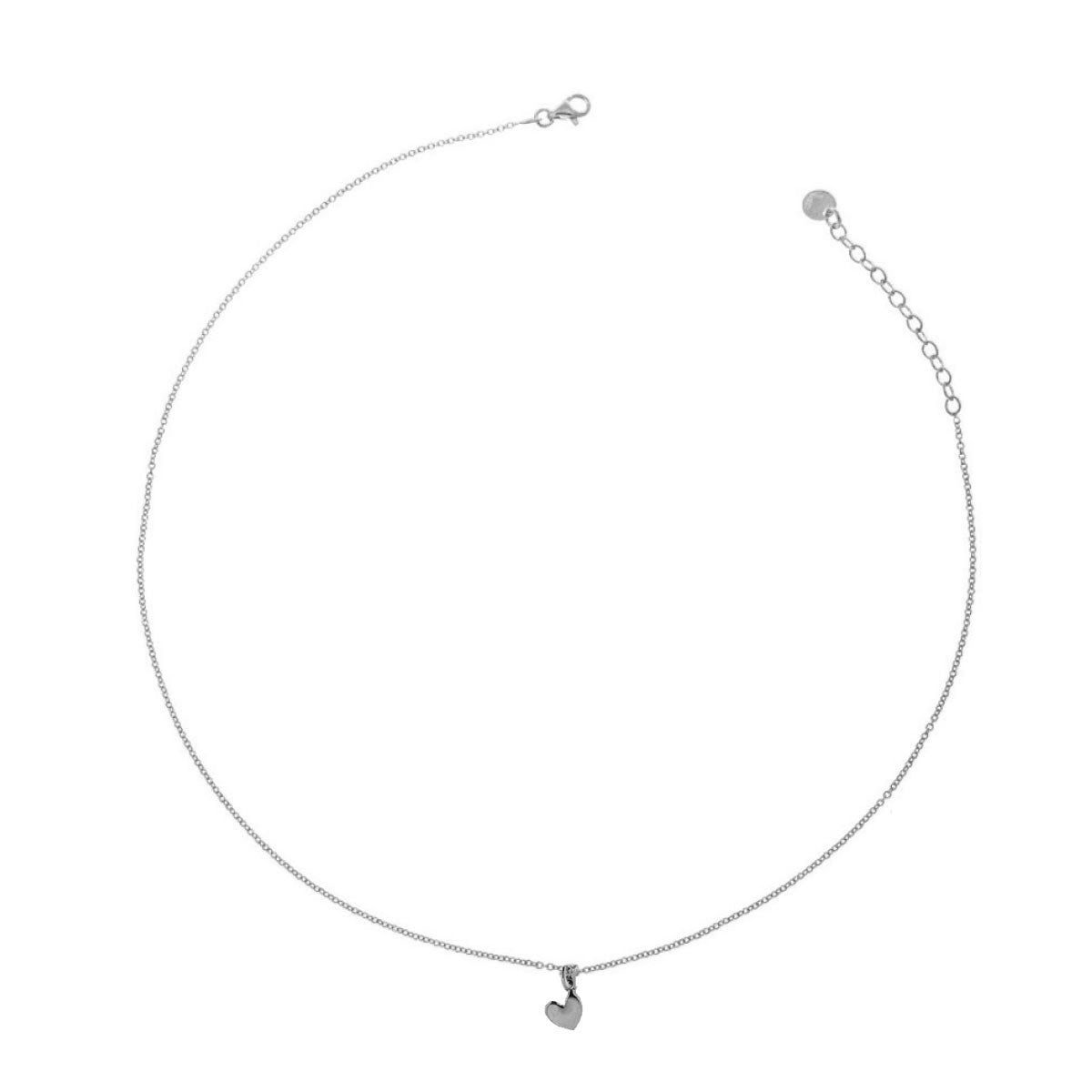 Chokers - Choker With Central Rounded Subject - Heart - 3 | Rue des Mille