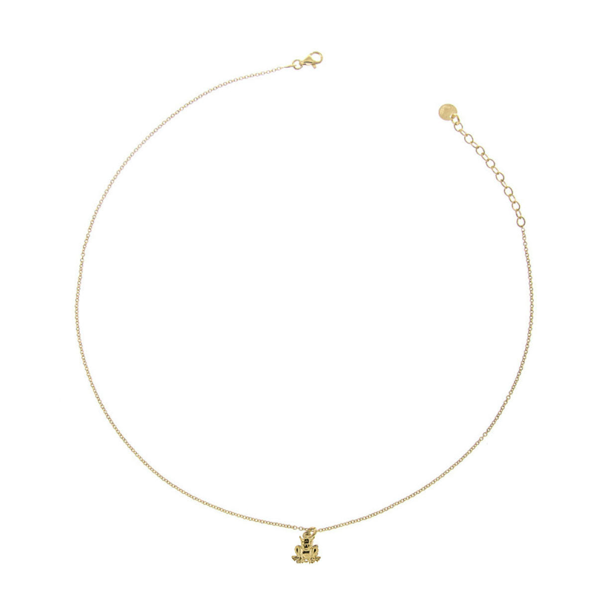 Chokers - Choker With Central Rounded Subject - Frog - 1 | Rue des Mille