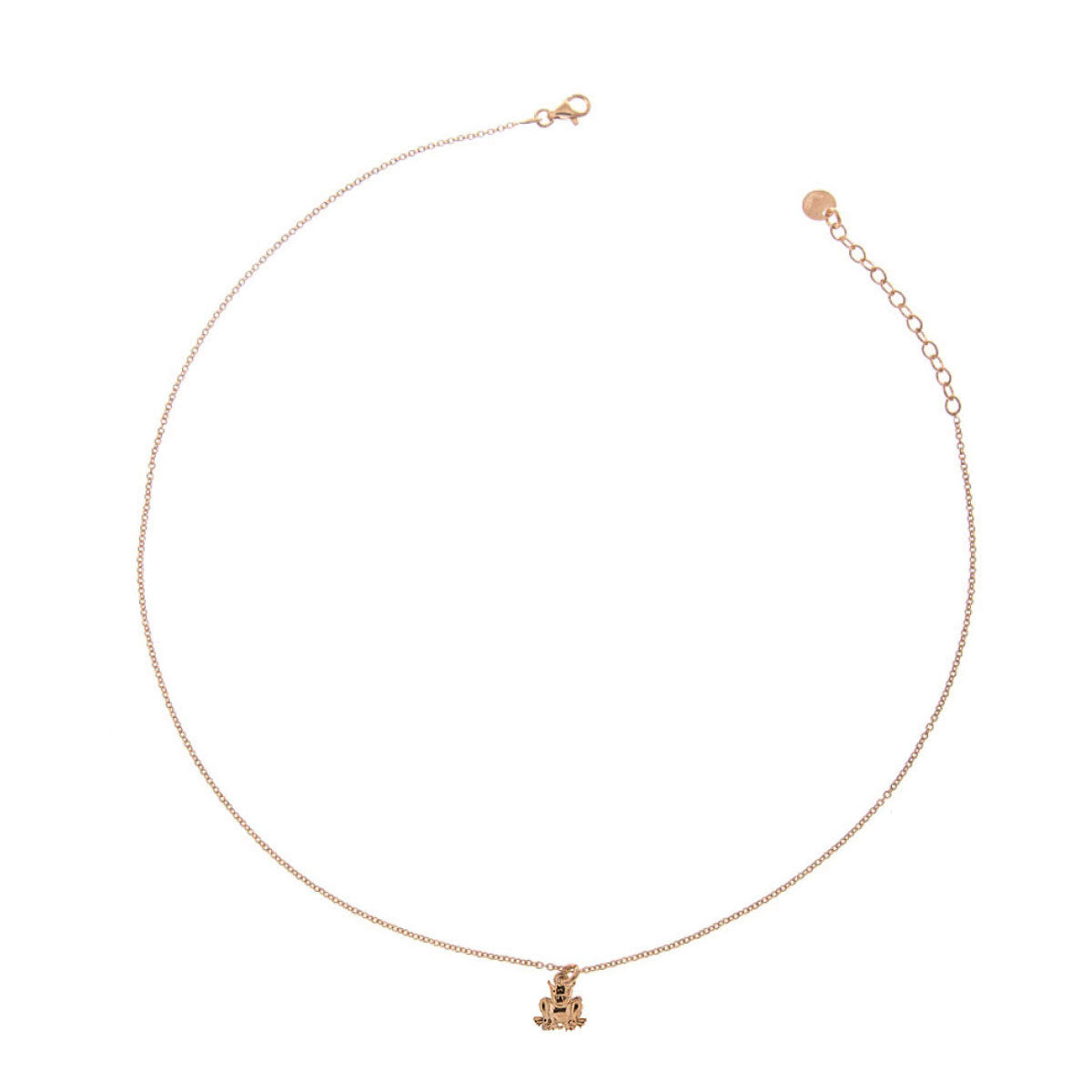 Chokers - Choker With Central Rounded Subject - Frog - 2 | Rue des Mille