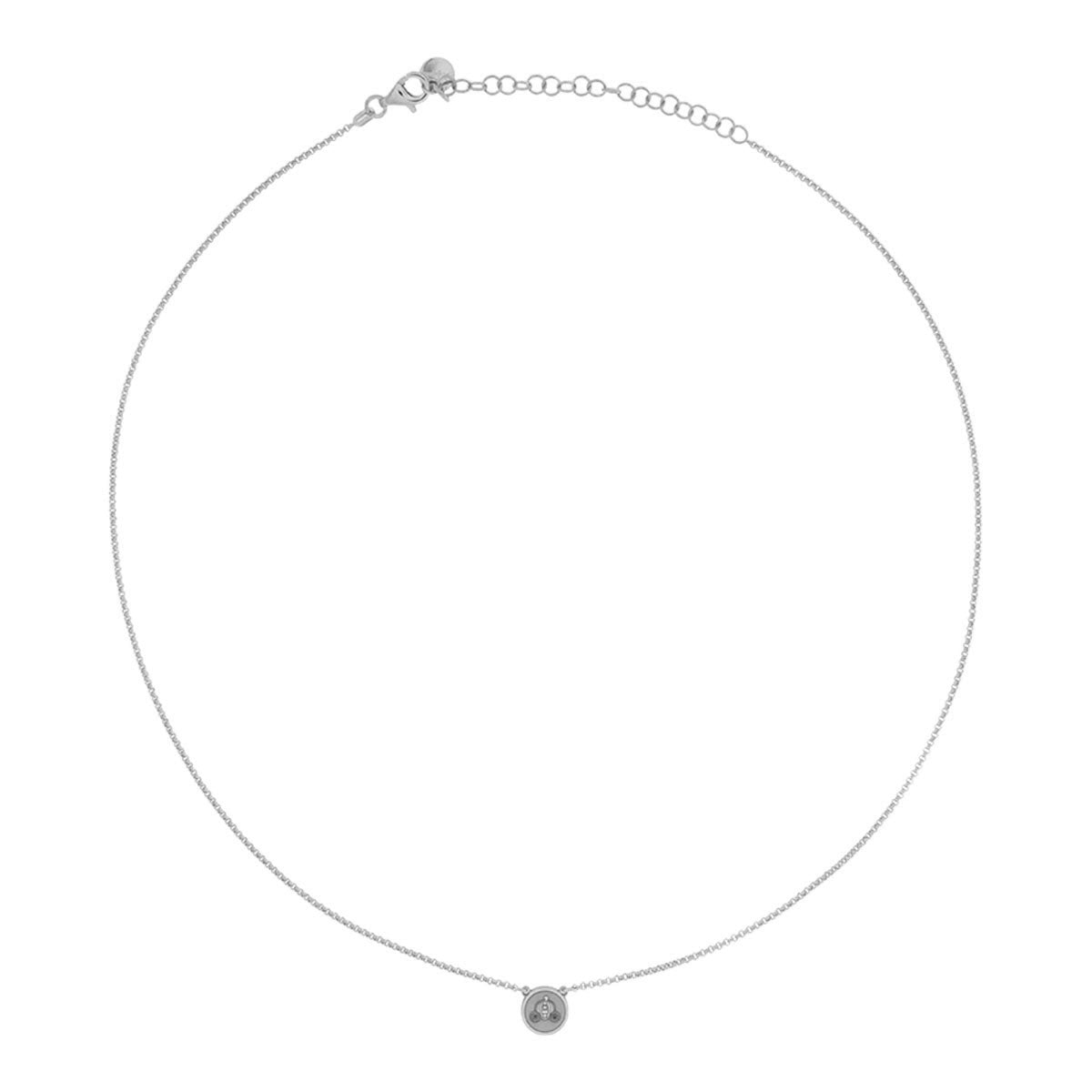 Chokers - Chain Choker with Central Subject - Carriage - 3 | Rue des Mille