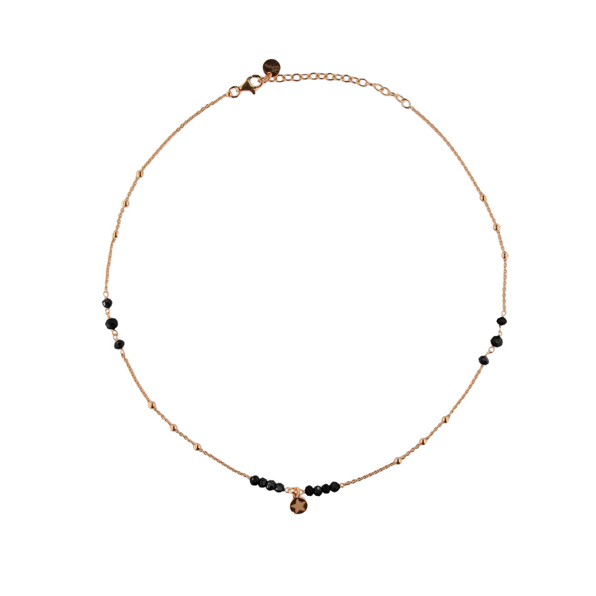 CHAINED NECKLACE - GIPSY TIERRA BLACK