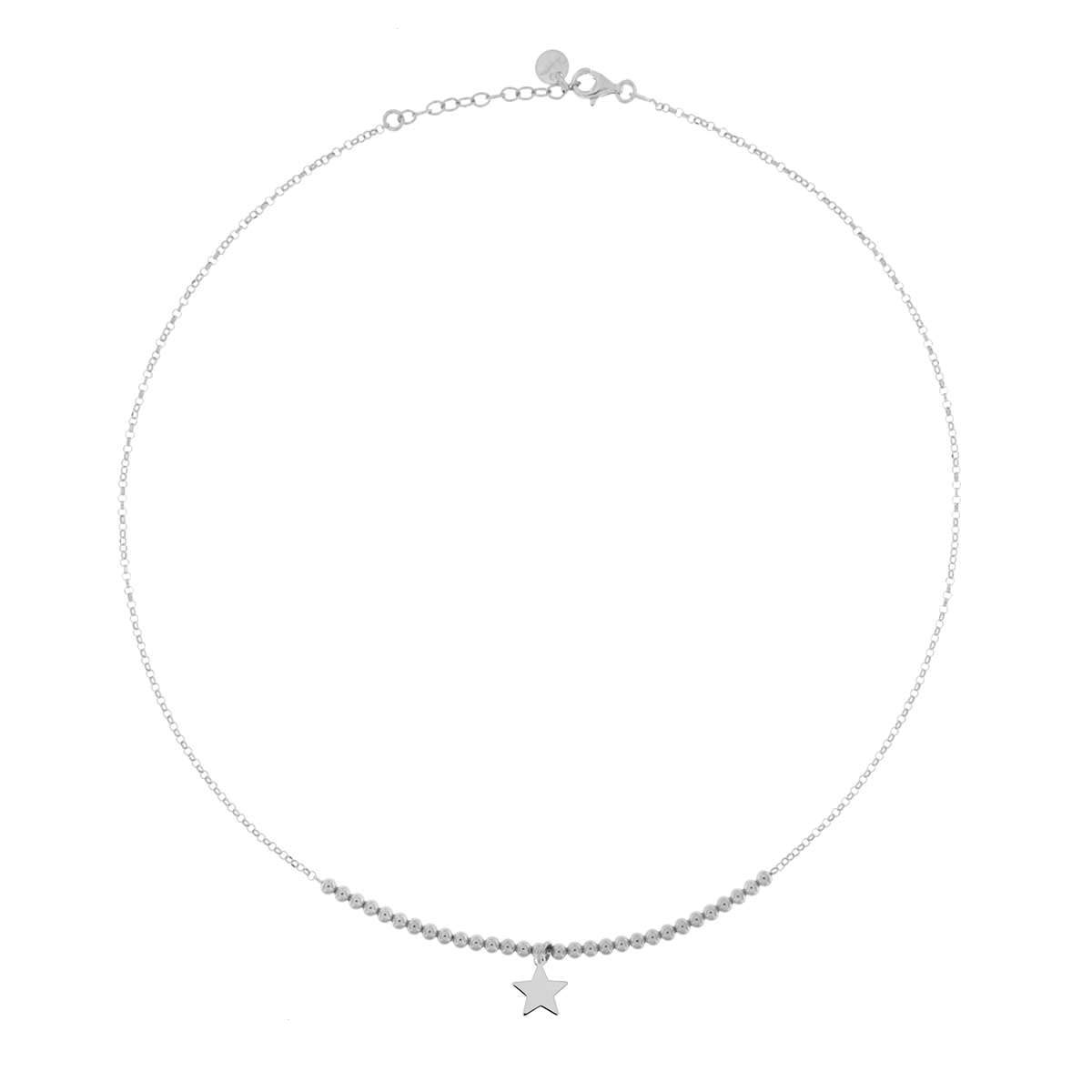 Chokers - Beaded Choker 1 Micro Subject - Star - 6 | Rue des Mille