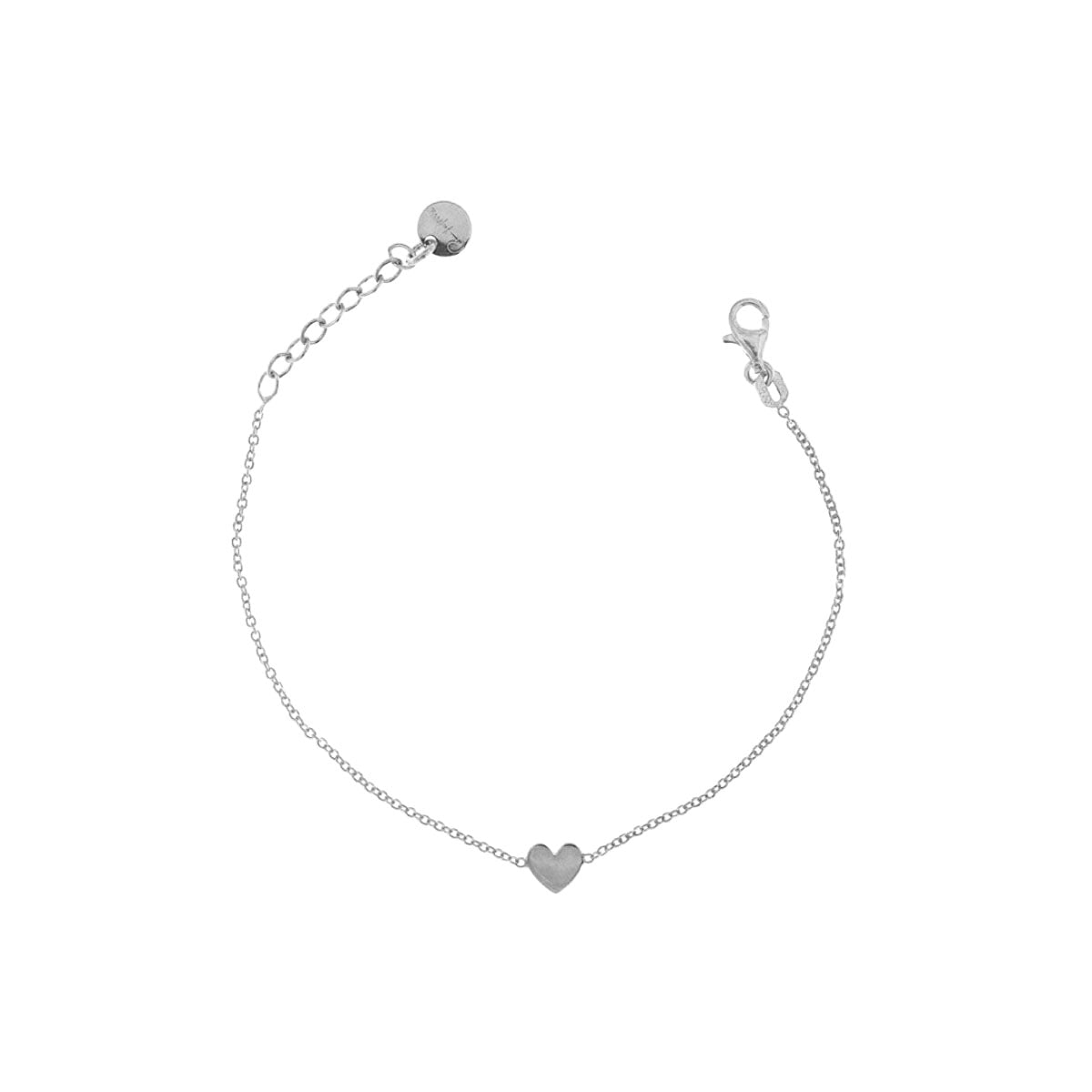 Bracelets - Bracelet rounded central subject - heart - 3 | Rue des Mille