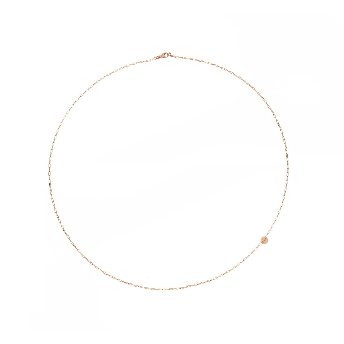 Choker  thin elongated chain